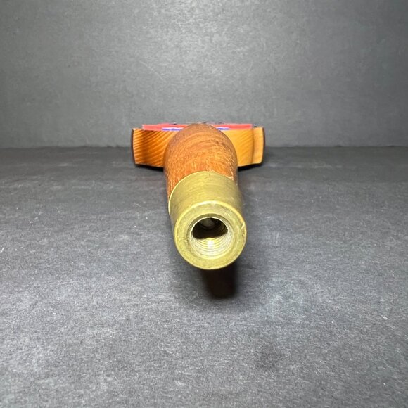 Vintage Rare Moosehead Light Wooden Beer Tap Handle Knob Bartending Barware 11" - Picture 7 of 7